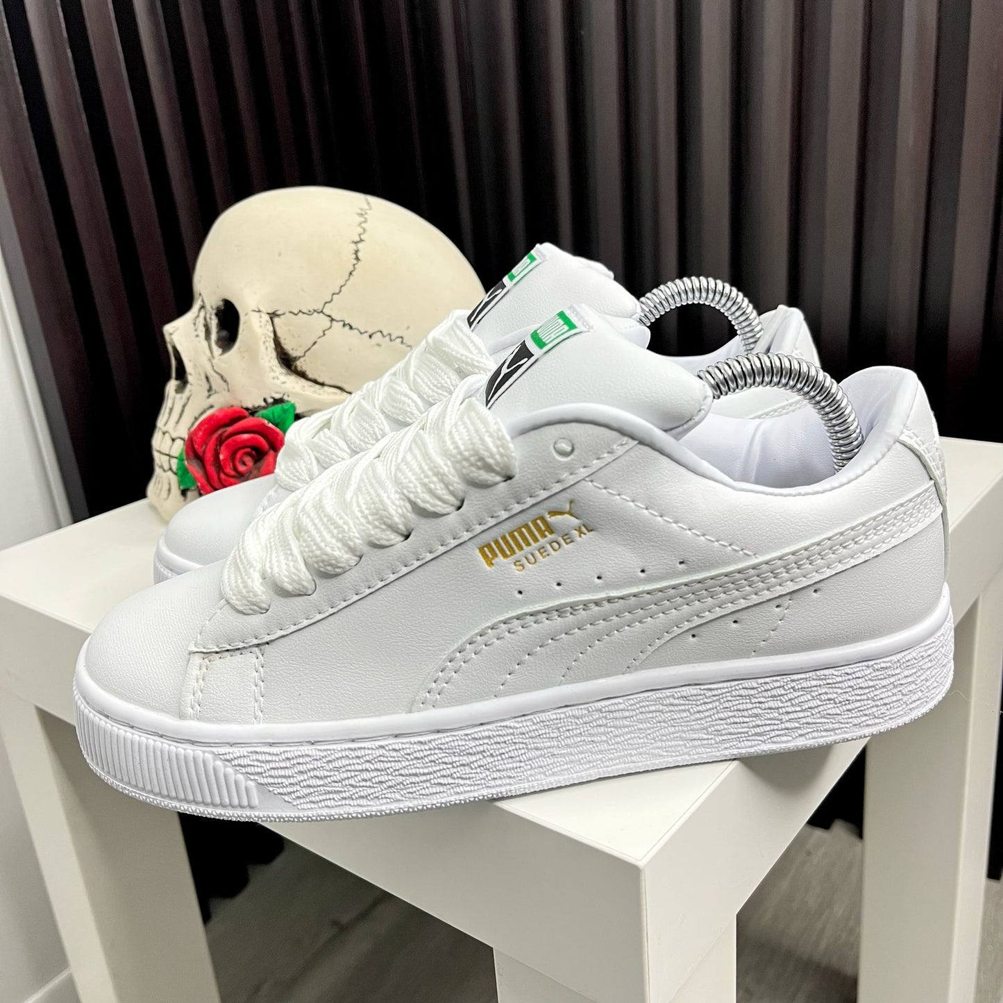 PUMA  FERRARI SUEDE XL BLANCO