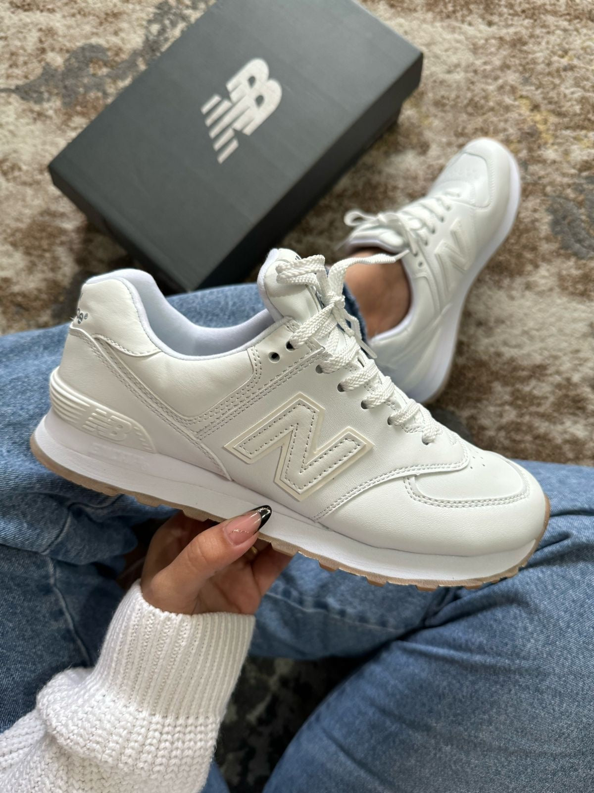 NEW BALANCE 574 BLANCO