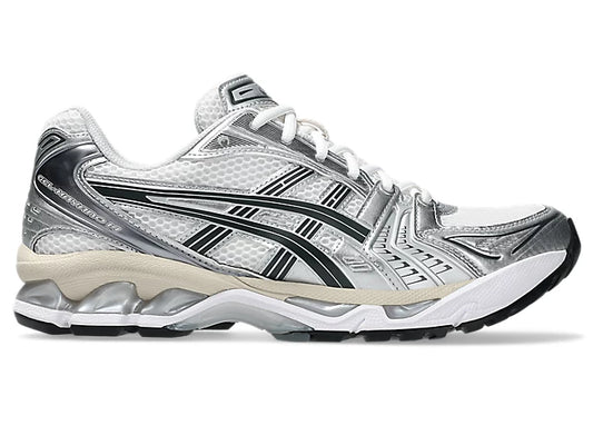 ASICS GEL KAYANO 14 WHITE PURE SILVER BLACK