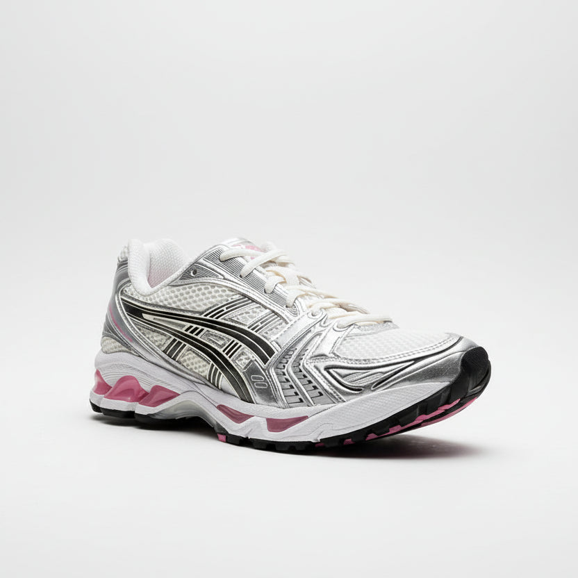 ASICS GEL KAYANO 14 GRIS SILVER PINK