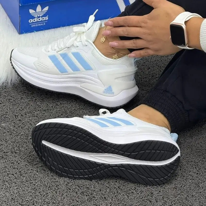 ADIDAS ULTRABOOS BLANCO AZUL