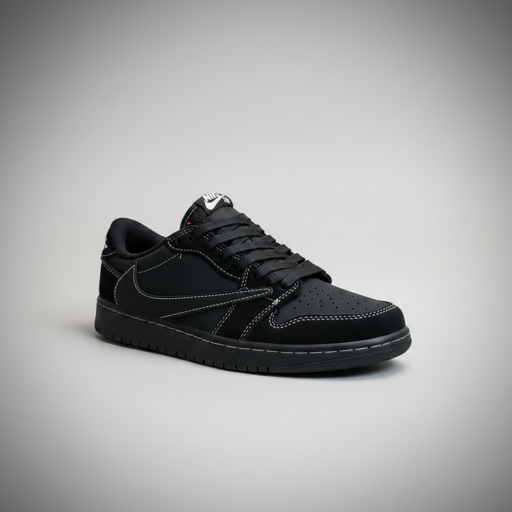 NIKE AIR JORDAN 1 LOW X TRAVIS SCOTT “BLACK PHANTOM”