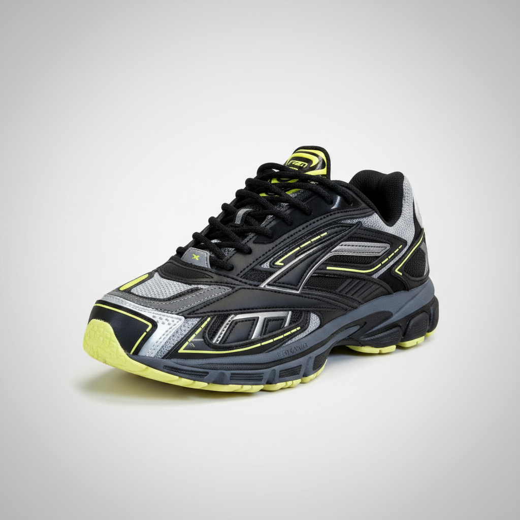 REEBOK PREMIER ROAD ULTRA NEGRO, AMARILLO Y GRIS