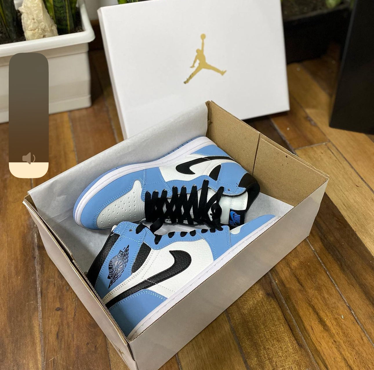 JORDAN RETRO I AZUL BLANCO