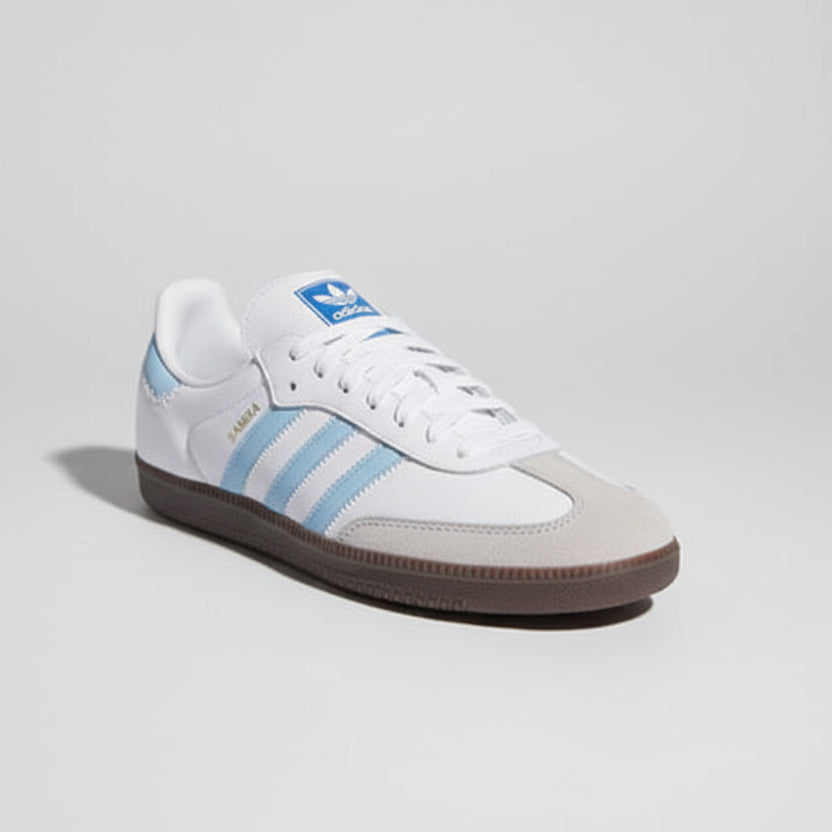 ADIDAS SAMBA BLANCO AZUL