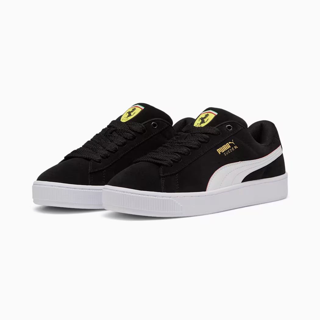 PUMA  FERRARI SUEDE XL NEGRO / BLANCO