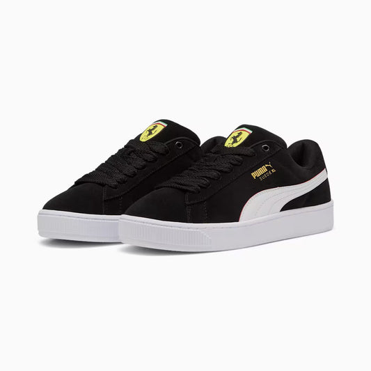 PUMA  FERRARI SUEDE XL NEGRO / BLANCO
