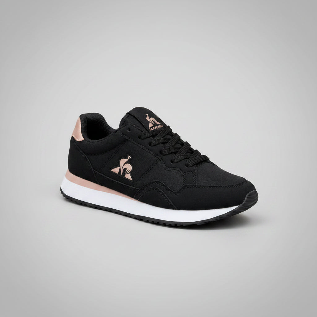 LE COQ SPORTIF NEGRO ROSADO