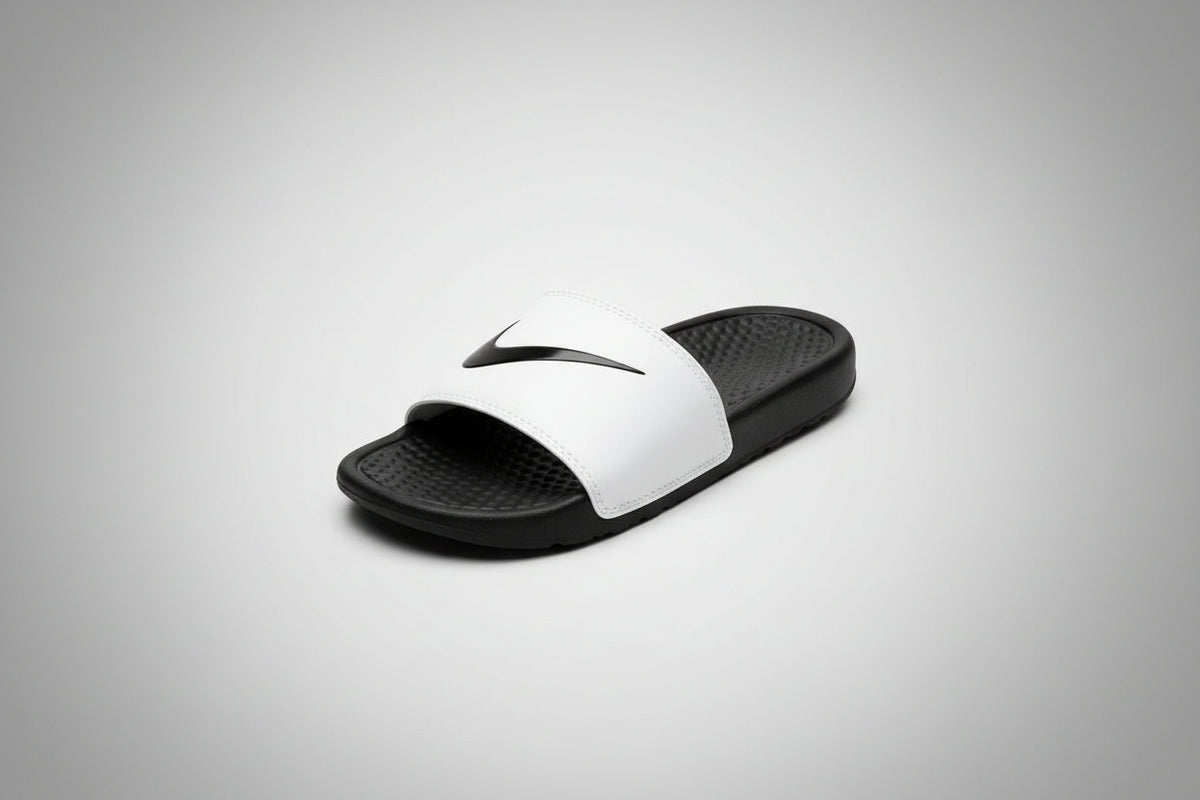 NIKE BENASSI JDI BLANCO NEGRO