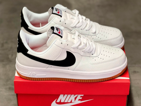 NIKE AIR FOR ONE BLANCO - NEGRO