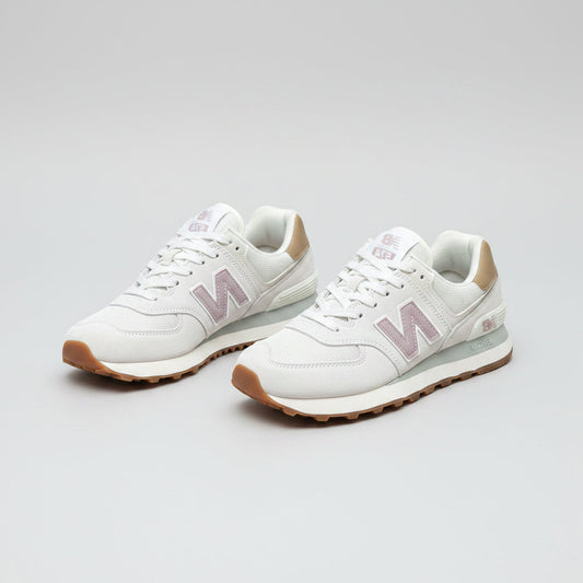 NEW BALANCE 574 GRIS - ROSA