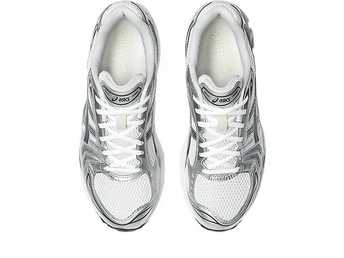 ASICS GEL KAYANO 14 WHITE PURE SILVER BLACK