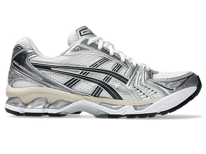 ASICS GEL KAYANO 14 WHITE PURE SILVER BLACK
