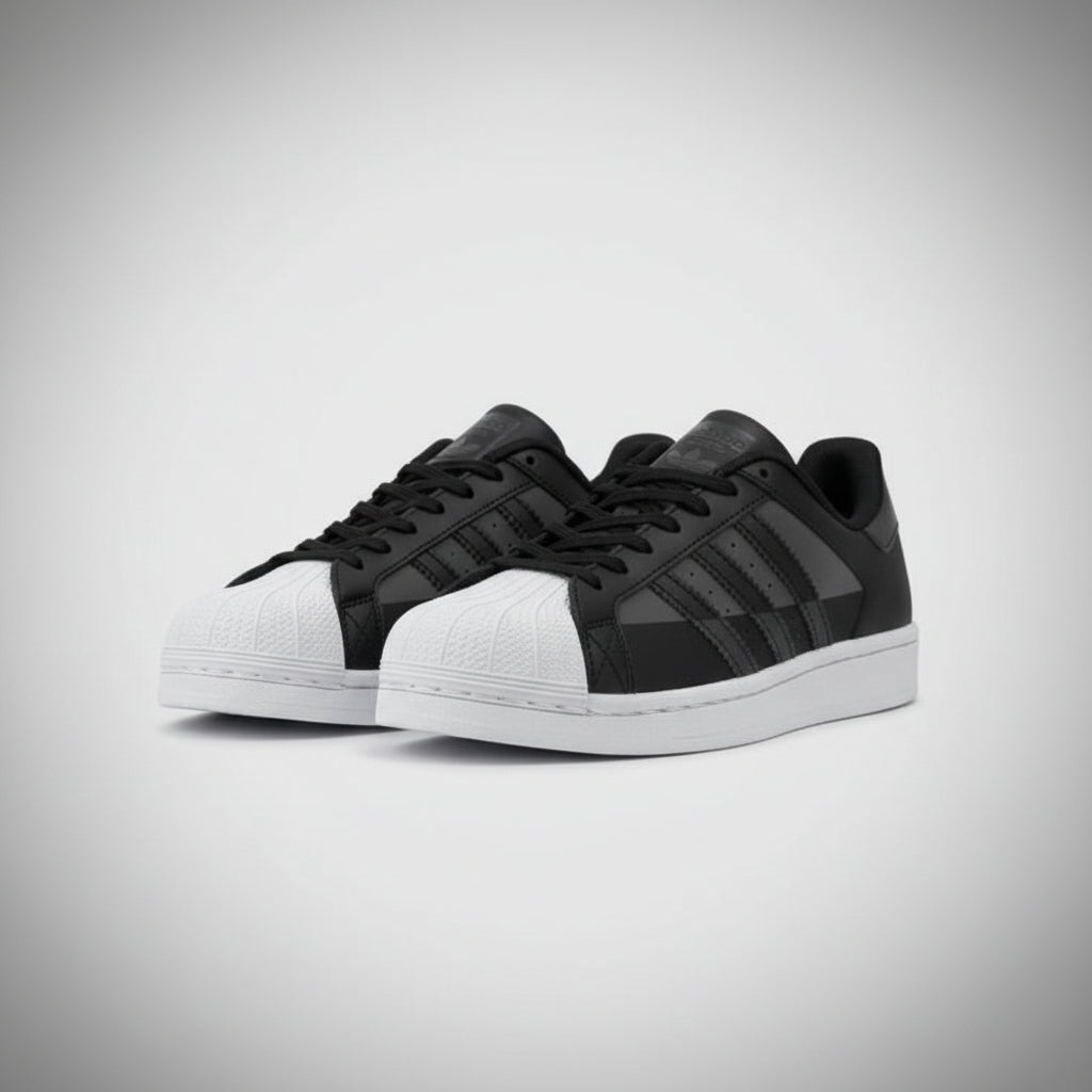 SUPER STAR NEGRA BLACK GRAY