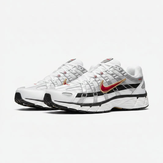 NIKE P-6000 GRIS/ROJO