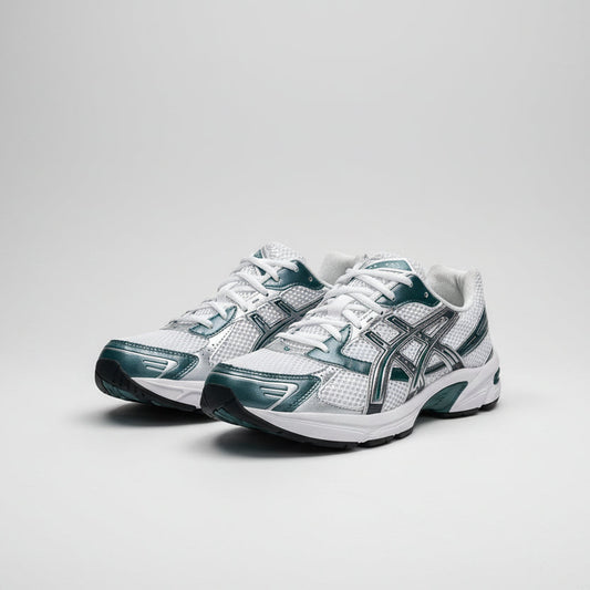 ASICS GEL 1130 BLANCO PLATEADO VERDE