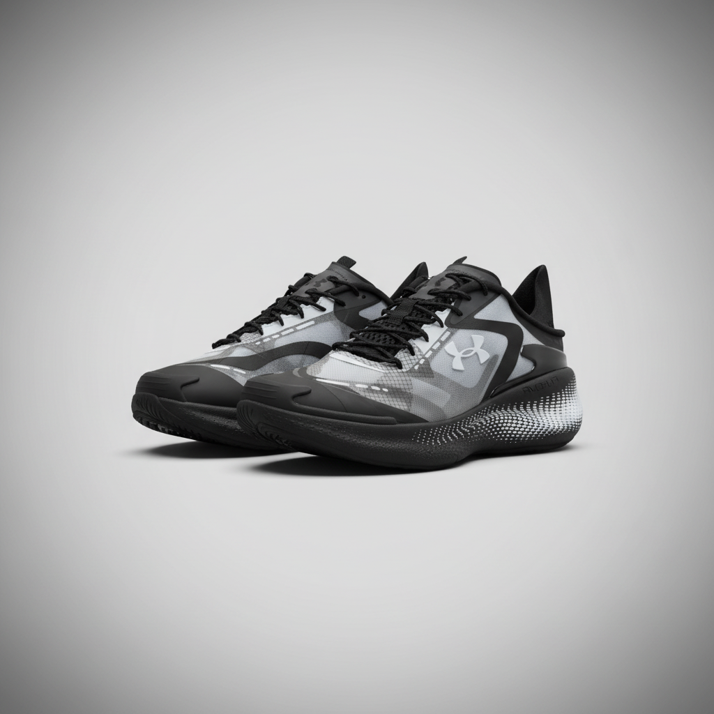 UNDER ARMOUR ECHO NEGRO Y BLANCO