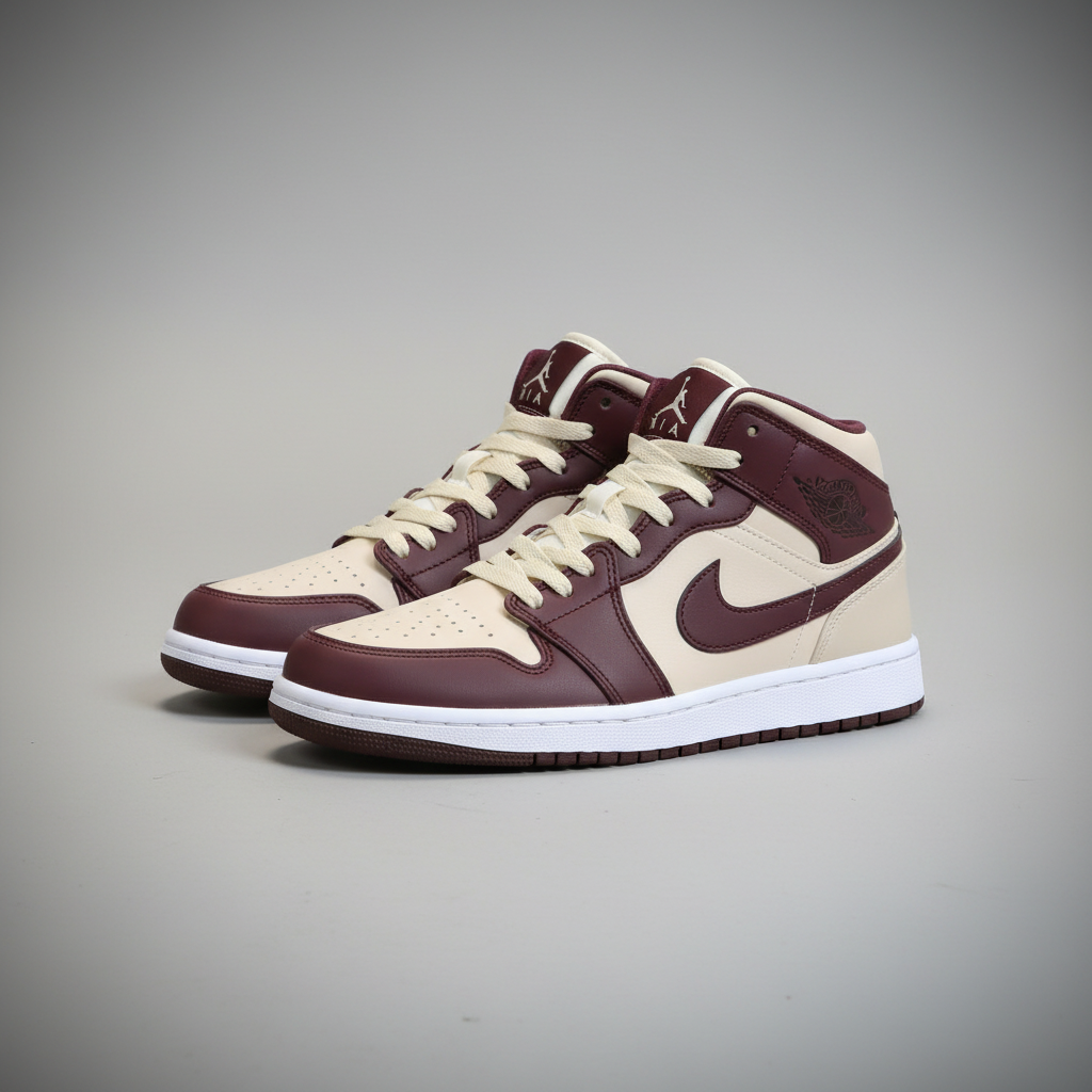 AIR JORDAN 1 MID SE “DARK PONY SMOKY MAUVE”
