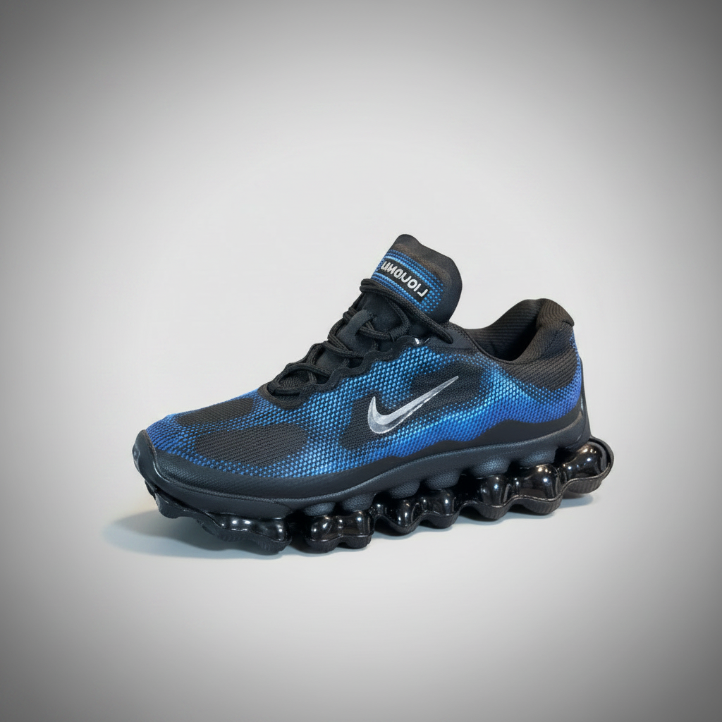 NIKE AIR LIQUID MAX NEGRA Y AZUL RADIANTE