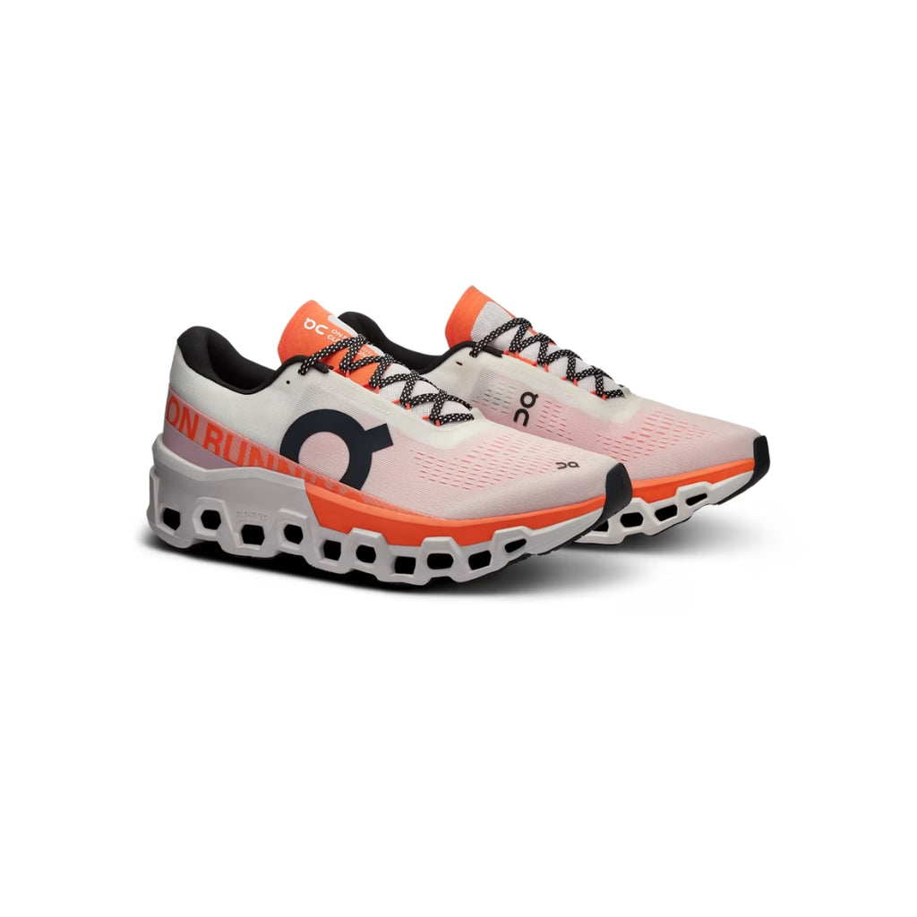 ON RUNNING BLANCO NARANJA