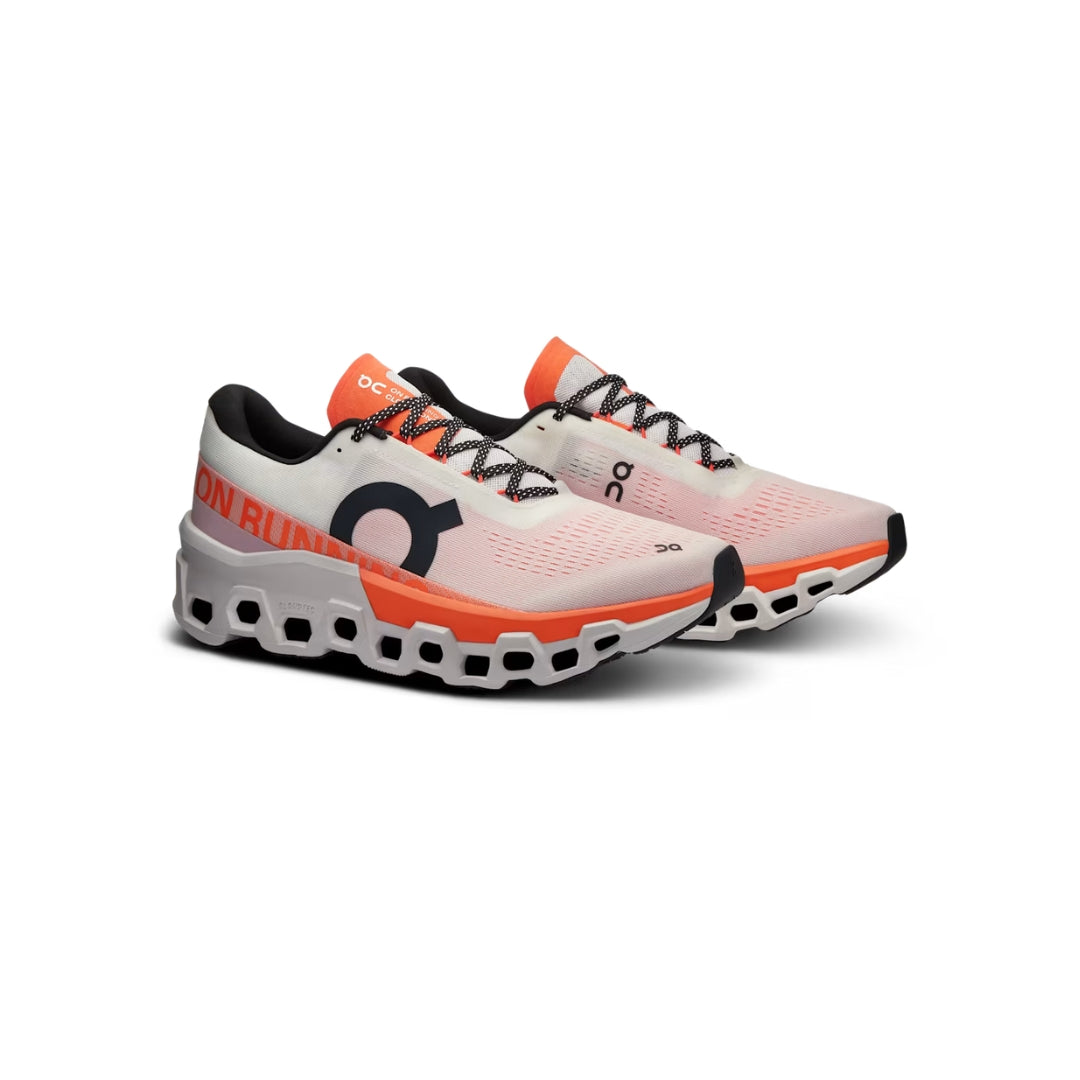 ON RUNNING BLANCO NARANJA