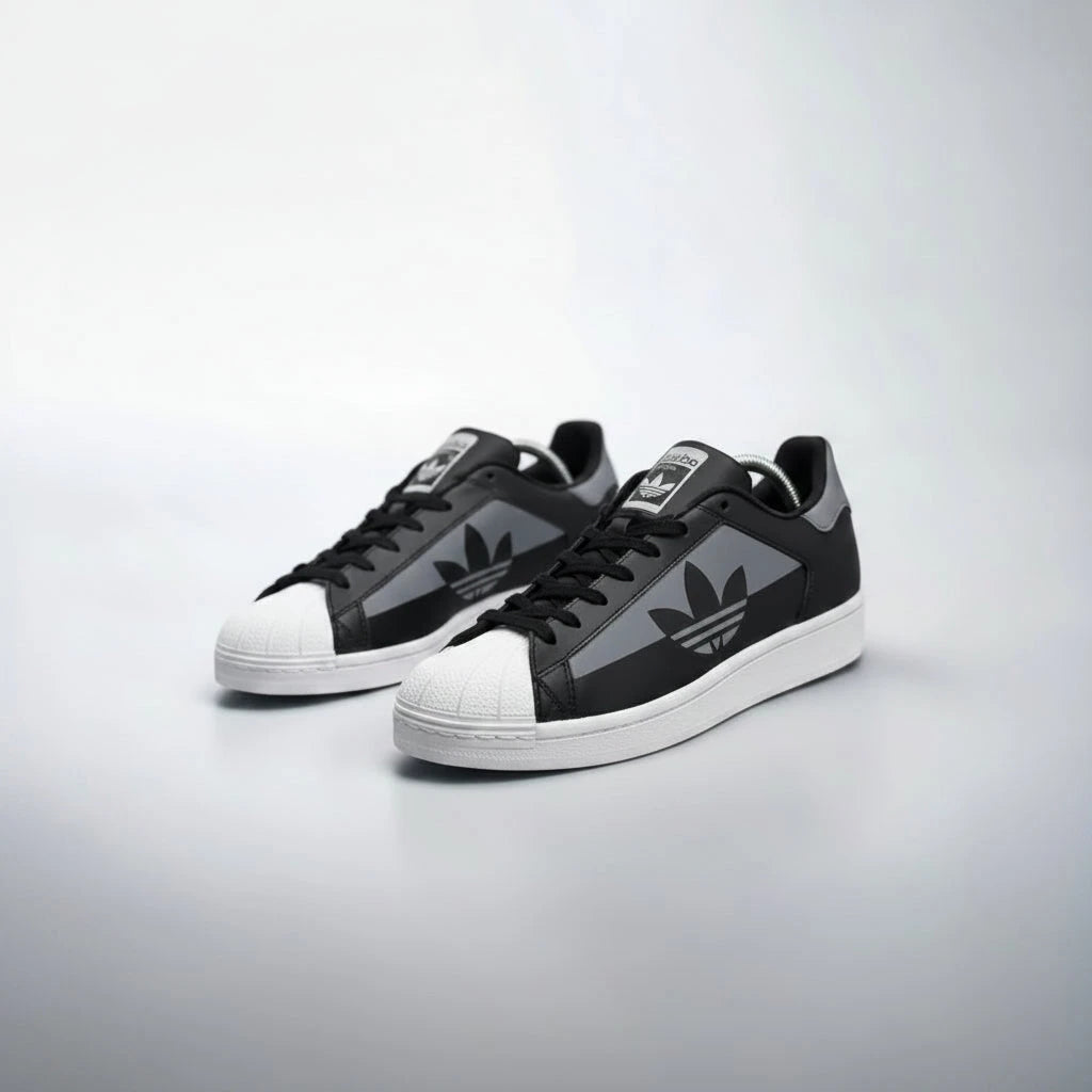 SUPER STAR NEGRA BLACK GRAY