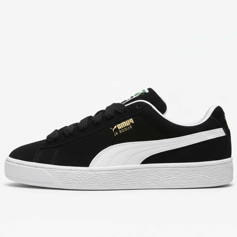 PUMA SUEDE XL NEGRA - BLANCA