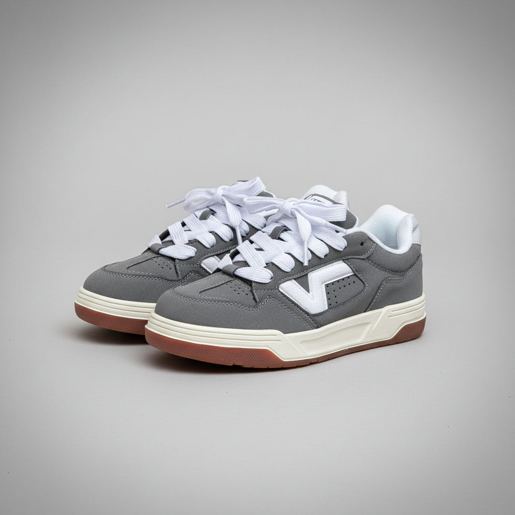 VANS UPLAND GRIS BLANCO