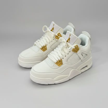 JORDAN RETRO 4 METALLIC GOLD