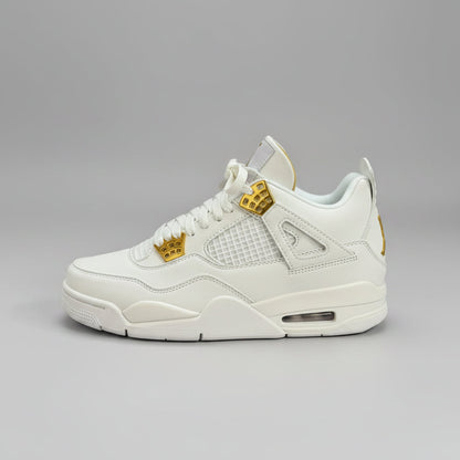JORDAN RETRO 4 METALLIC GOLD