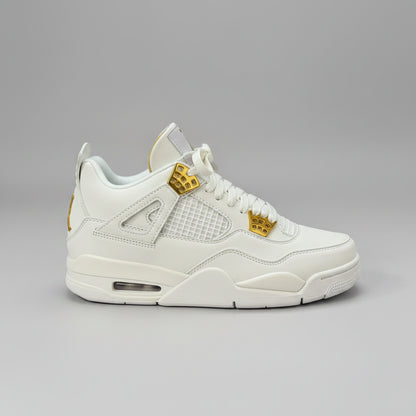JORDAN RETRO 4 METALLIC GOLD