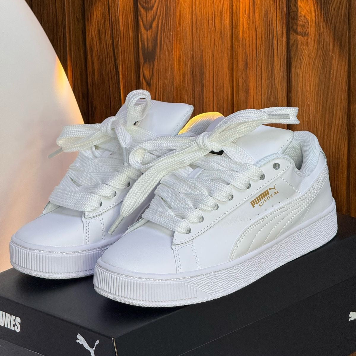PUMA  FERRARI SUEDE XL BLANCO