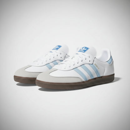 ADIDAS SAMBA BLANCO AZUL