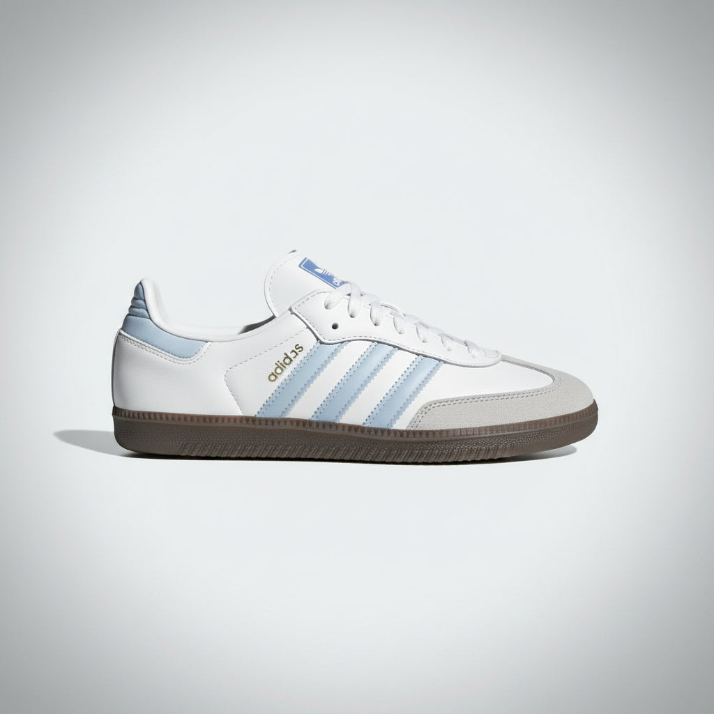 ADIDAS SAMBA BLANCO AZUL