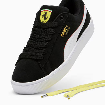 PUMA  FERRARI SUEDE XL NEGRO / BLANCO