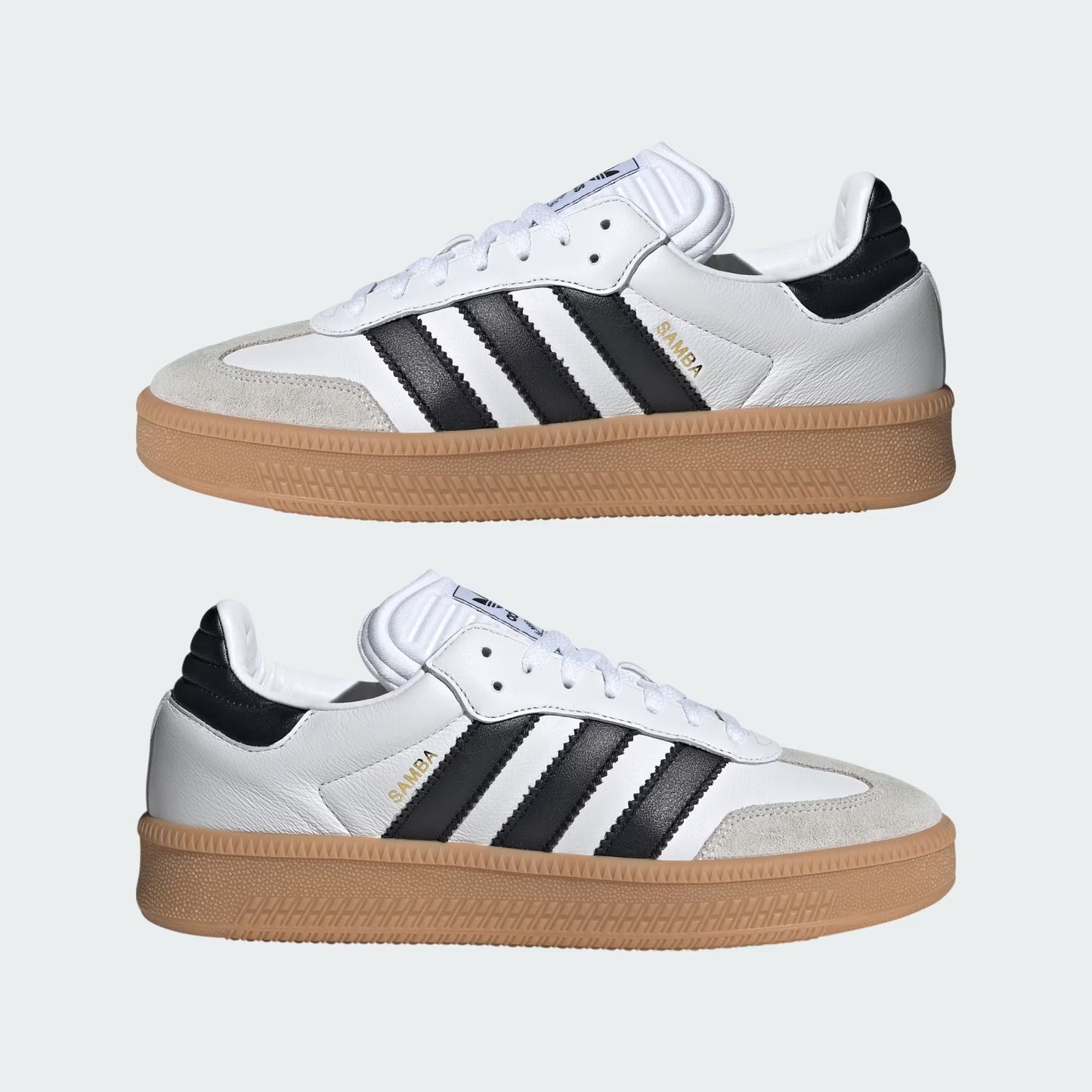 ADIDAS SAMBA BLANCO - CAFE