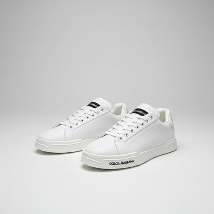 DOLCE & GABBANA PORTOFINO SNEAKERS IN LEATHER