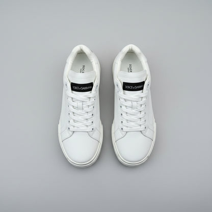 DOLCE & GABBANA PORTOFINO SNEAKERS IN LEATHER