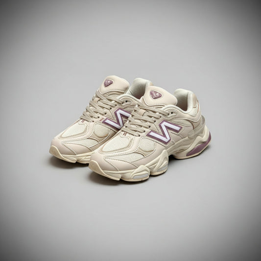 NEW BALANCE 9060 BEIGE DETALLE ROSA