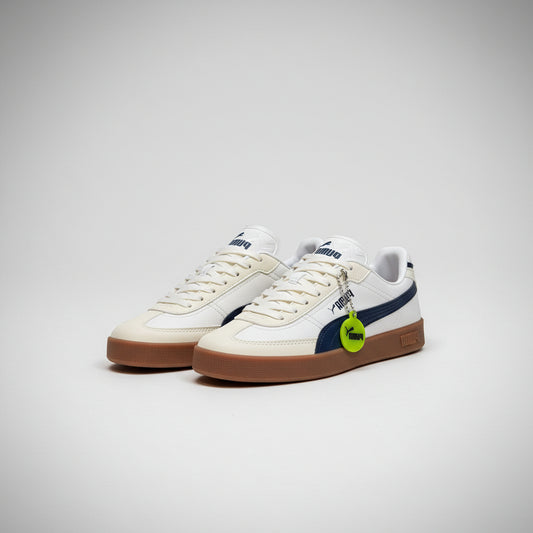 PUMA CLUB BEIGE AZUL OSCURO