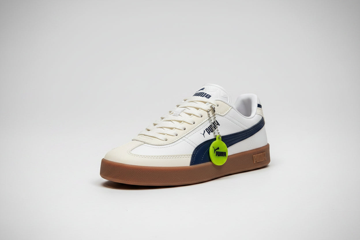 PUMA CLUB BEIGE AZUL OSCURO