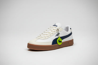 PUMA CLUB BEIGE AZUL OSCURO