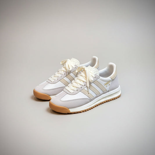 ADIDAS SL 72 BLANCO Y BEIGE