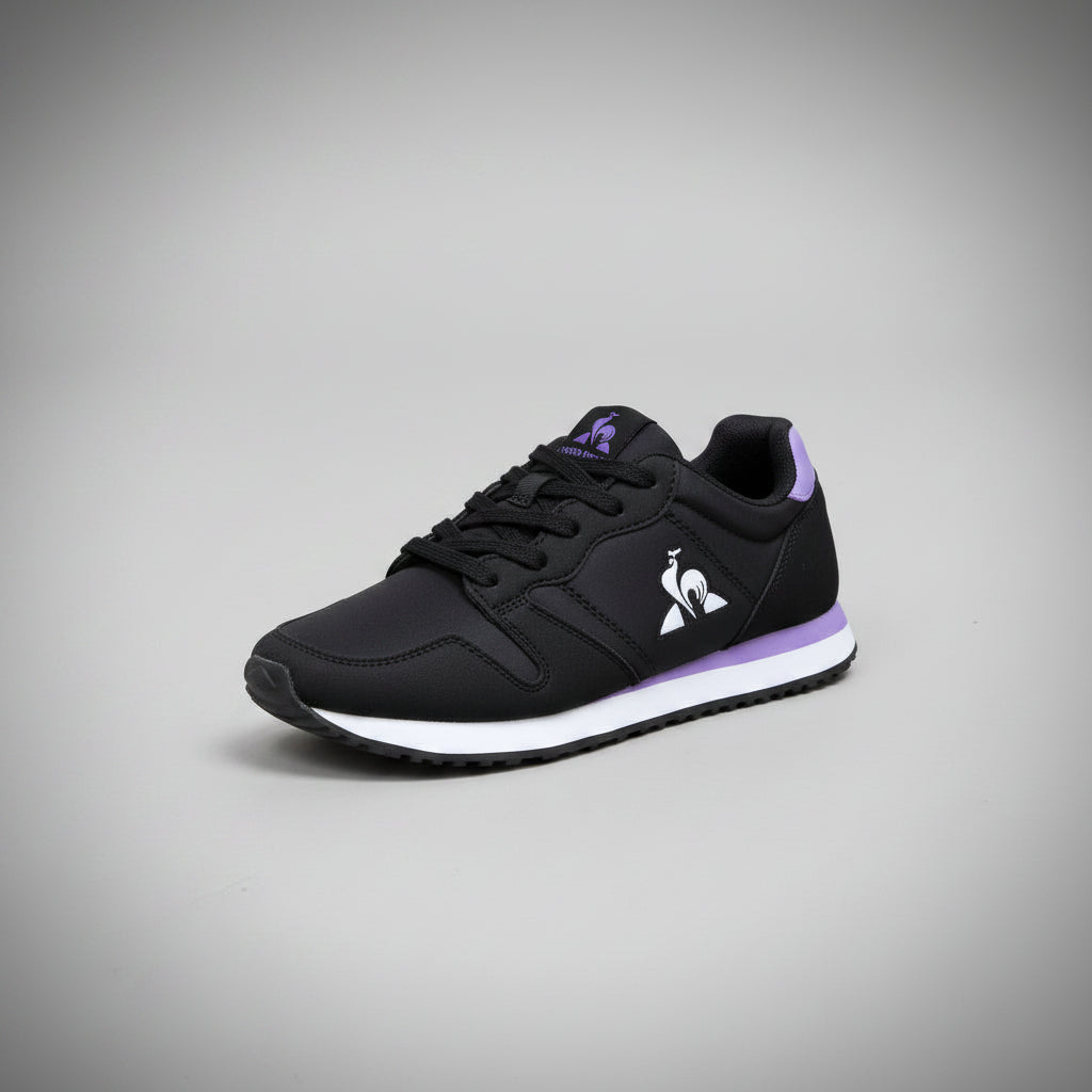 LE COQ SPORTIF MUJER NEGRO MORADO