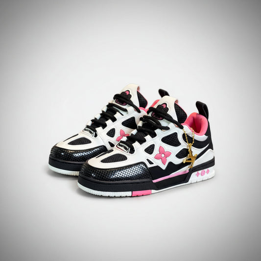 LOUIS VUITTON LV SKATE BLANCO NEGRO ROSA