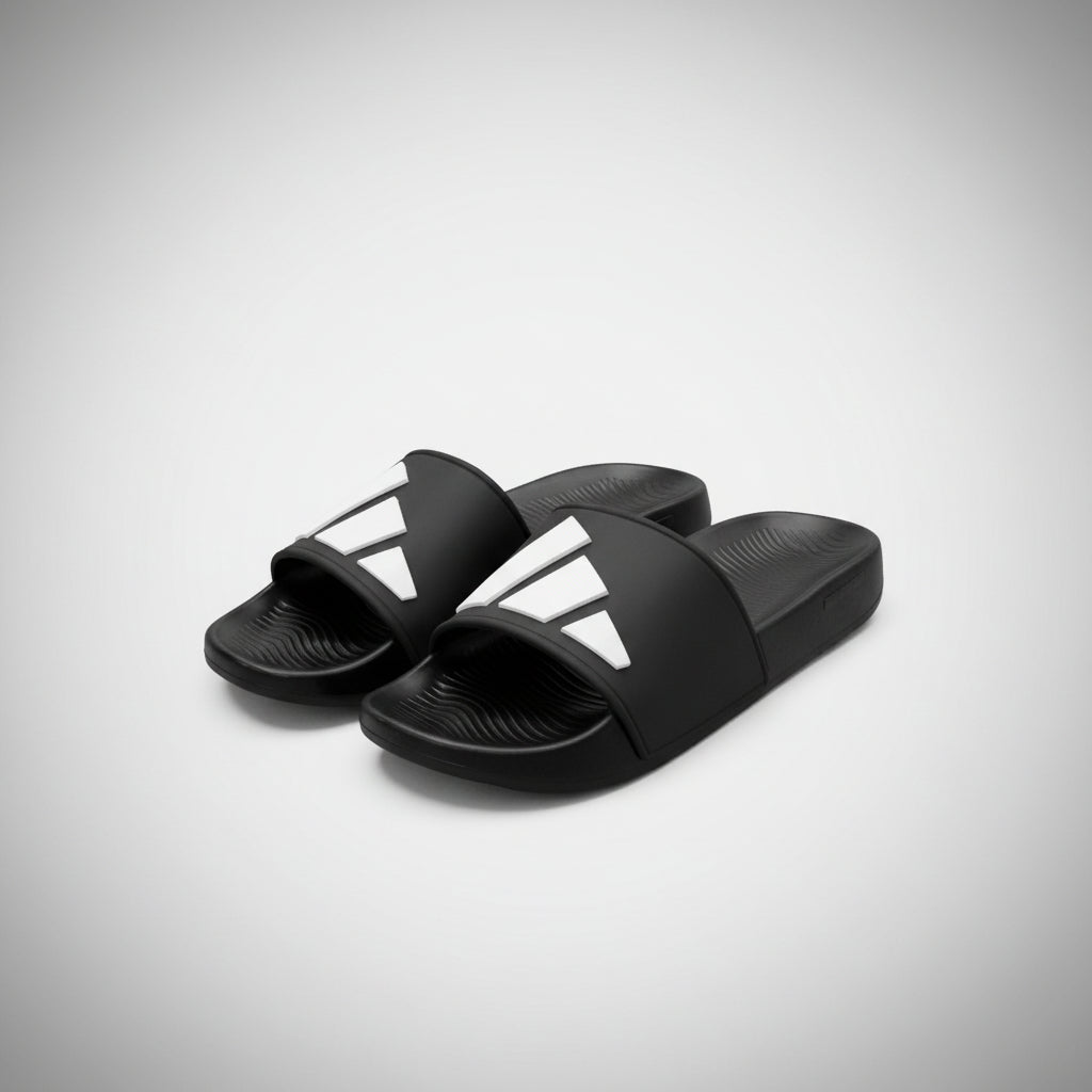 ADIDAS ADILETTE NEGRO BLANCO