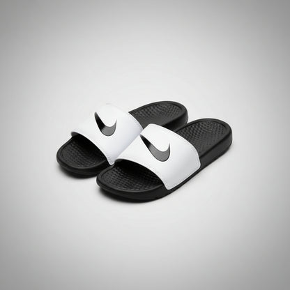 NIKE BENASSI JDI BLANCO NEGRO