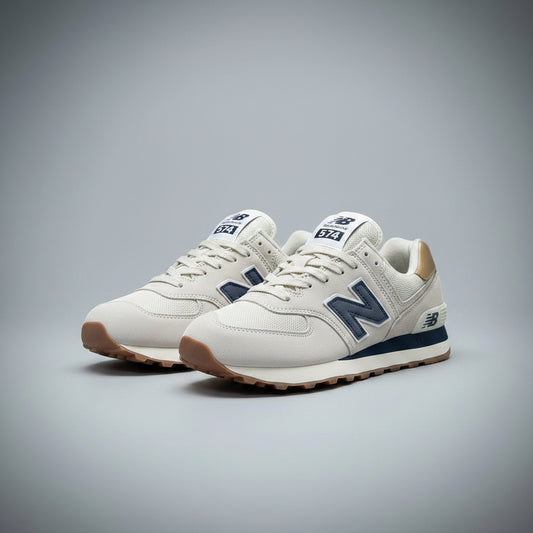 NEW BALANCE 574 GRIS AZUL