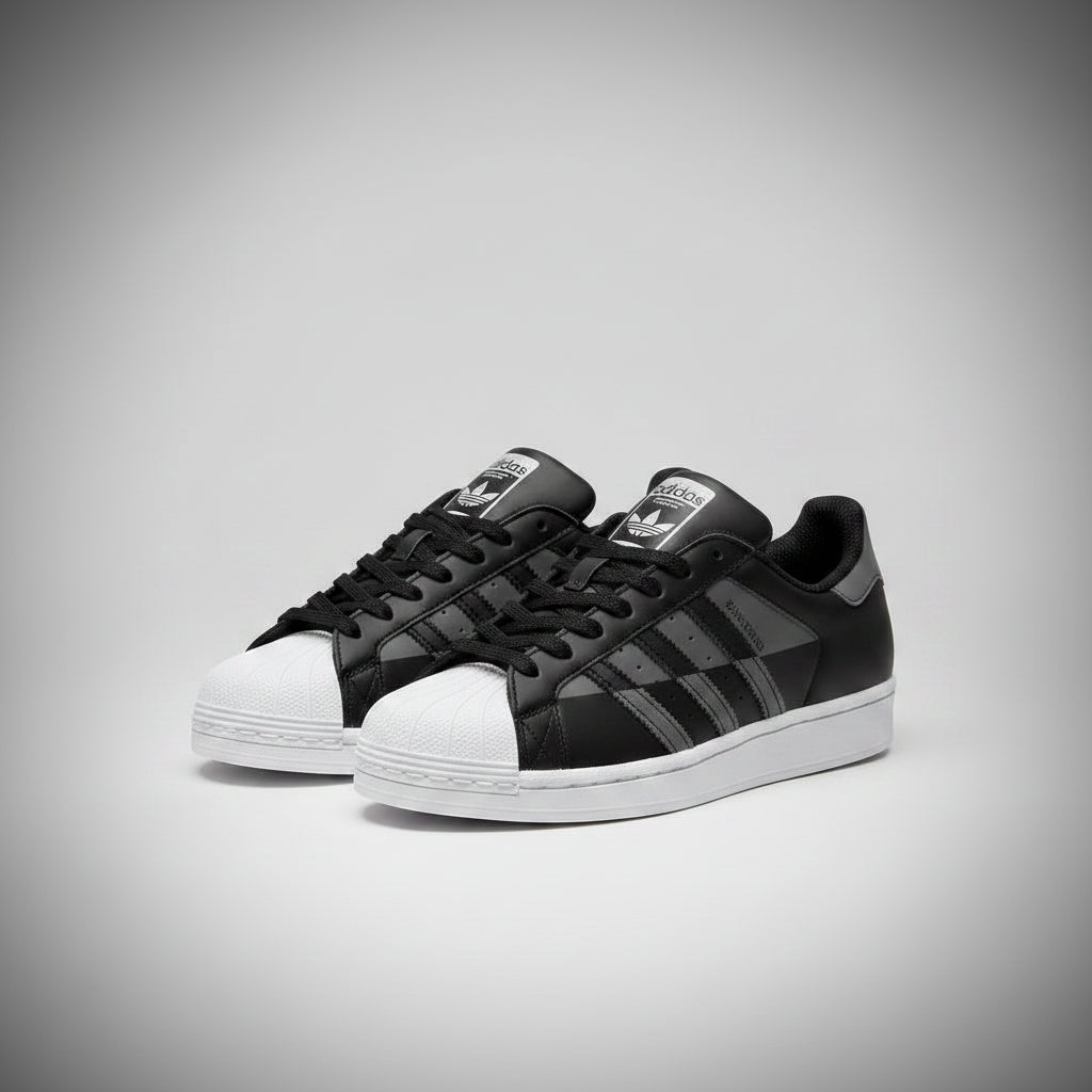 SUPERSTAR NEGRO GRIS