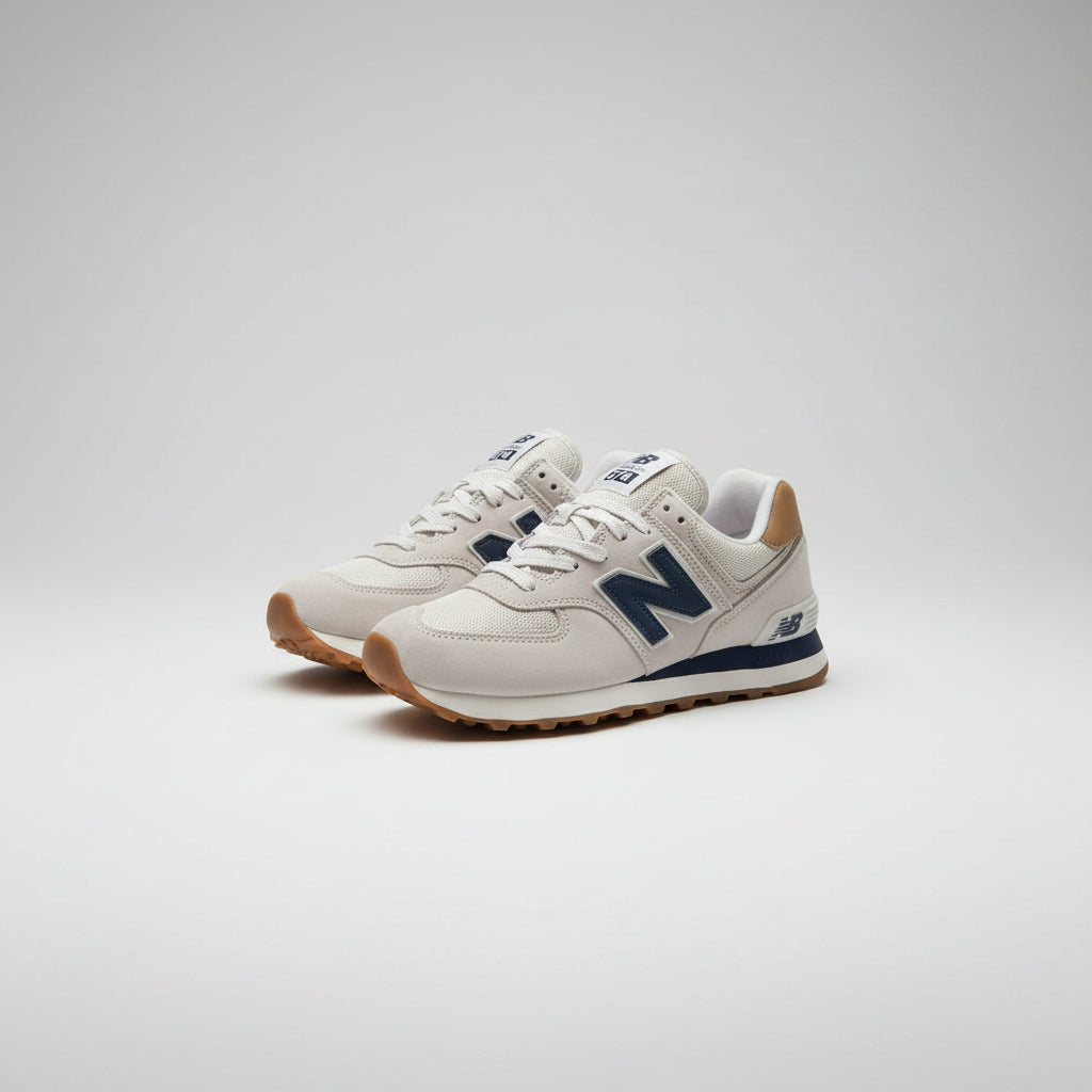 NEW BALANCE 574 GRIS AZUL